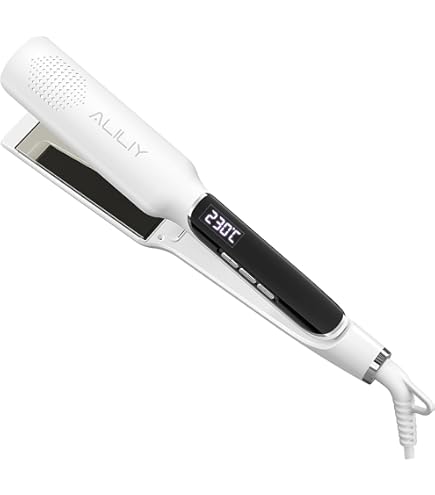 Amazon | Aliliy ヘアアイロン 24mm チタンヘアアイロン ヘア