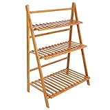 フラワースタンド 　スタンドバンブー　Plant shelf 折りたたみ棚　バルコニーリビングルーム屋内 　多層盆栽棚 室内リビングルームアセンブリ　MHG031