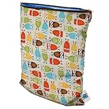 Planet Wise Wet Diaper Bag, Owl by Planet Wise