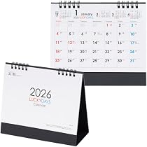 Amazon | ムトウユニパック MU-103 LUCKY DAYS 2026年 卓上カレンダー