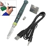 daniu portable usb powered mini 5v 8w electric soldering iron
