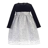 Swea Pea & Lilli DRESS ベビー・ガールズ カラー: シルバー