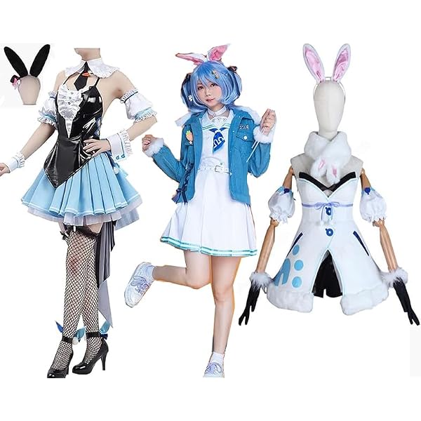 Amazon.co.jp: 兎田ぺこら マミー コスプレ衣装 （ウィッグ 靴 別売り