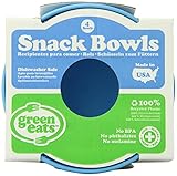 Green Eats Snack Bowl - 4 Per Set - Blue