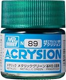 GSI クレオス(GSI Creos) アクリジョンカラー メタリックグリーン メタリック 10ml ホビー用塗料 N89