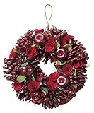 大橋新治商店 木の実のリース Natural Wreath リース 25cm 木の実レッド 28-015
