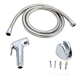 Kangnice 4 / 8 " bidet ToiletハンドヘルドShattafアダプタキットスプレー壁ブラケット付きシャワーヘッド