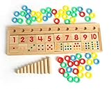 知育玩具 数字遊び 子供 幼児 教育 学習 おもちゃ 3歳 〜 5歳 向け