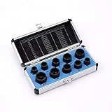 etbotu 11pcs絶妙なねじボルト六角六角ねじナット抽出器セットDamagedリムーバー実用的ツール(アップグレードバージョン)