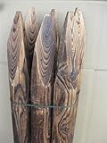 丸杭(焼色）お買い得６本組　直径7.5パイ＊長６０ｃｍ