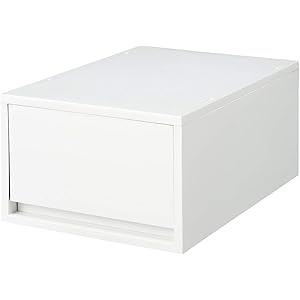 無印良品 ポリプロピレンケース・引出式・深型・ホワイトグレー (V)約幅26×奥37×高17.5cm 15253586 無印良品 ポリプロピレンケース・引出式・深型・ホワイトグレー (V)約幅26×奥37×高17.5cm 15253586