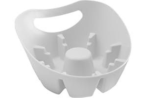 Plumb Craft Universal Plunger Holder Drip Tray, White (1 Pack)