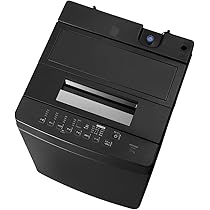 Amazon | アイリスオーヤマ 洗濯機 7.0kg ブラック TNI-70A1-B ガチ 