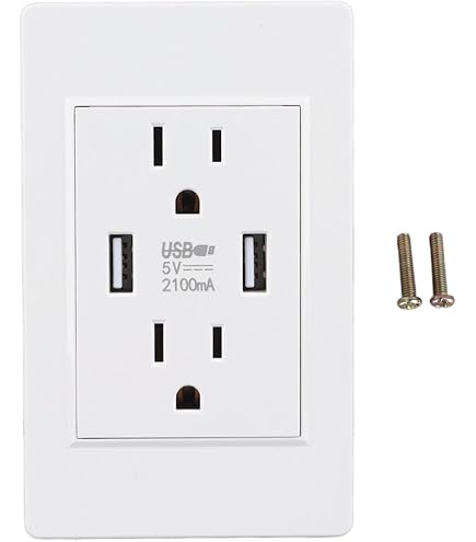 Amazon.co.jp: パナソニック(Panasonic) ワイド埋込充電用USB 