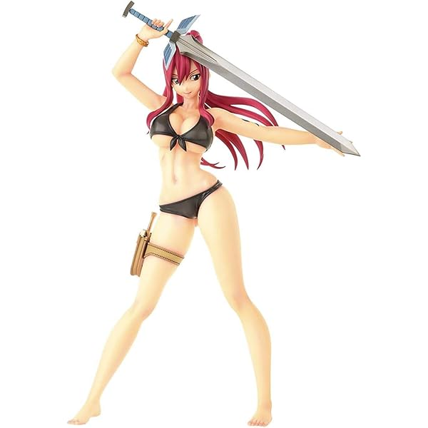 Amazon | FAIRY TAIL エルザ・スカーレット 白猫Gravure_Style 1/6 
