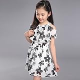 夏には、新しい子供服子供服のシフォンプリンセス衣装女の子7 - 12年