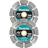 Makita A-97623 General Purpose Segmented Diamond Blade (2 Pack), 4-1/2" [並行輸入品]