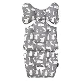 ベビーカーシート ベビーカークッション [ mela-B | メラビー] ベビーライナー ベーシックライン (Wild Animal - Gray)