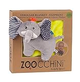 ZOOCCHINIベビーカーバディ毛布、象/イエロー