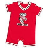 幼児NCAA Wisconsin Badgers Runback Onesie (チームカラー)