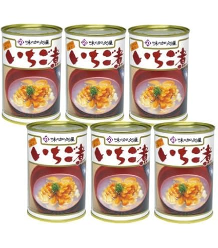 Amazon | ウニとアワビの潮汁 元祖いちご煮 415g×3缶セット 【味の加久