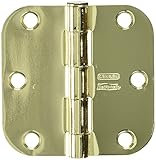 Stanley Nationalハードウェアv8032 3 "ドアヒンジ真鍮に