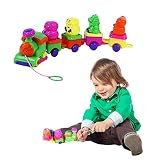 Toy Cubby Toddler's 5 pieces Train with Detachable Animals on Top set [並行輸入品]