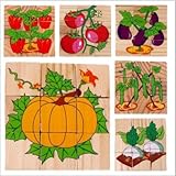 幸せな 3Dブロック 積み木 木製 子供 知育おもちゃ パズル 知能開発 幼児 赤ちゃん 教育玩具 視覚・大脳・言語・好奇心・集中力・肢体・思考 活性化 脳トレ 親子ゲーム 無毒性 異臭なし プレゼン