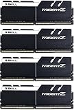 G.Skill DDR4-3200 TridentZシリーズ F4-3200C16Q-64GTZKW 64GB（16GB×4）, ブラック＋ホワイト