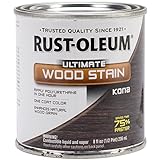 Rust-Oleum 260367 Ultimate Wood Stain, Half Pint, Kona [並行輸入品]
