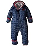 (ザノースフェイス) THE NORTH FACE キッズコート・ジャケット・アウター ThermoBall Bunting (Infant) Cosmic Blue Denim Print 3-6 