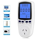 検電器 チェッカー アナログ 節電 エコチェッカー 節電対策 省エネ 消費電力計 コンセント パワーメーター 3個口 LCD電力計 テスター 電気代/消費電力 / 簡易計測 電気料金計測