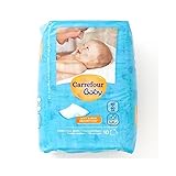 赤ちゃん変更マットはパックあたり10を60X60Cm (Carrefour) (x 4) - Carrefour Baby Changing Mats 60x60cm 10 per pack (Pac