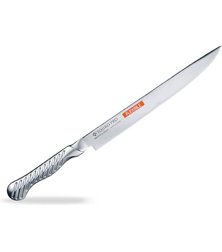 Amazon｜藤次郎 カービングナイフ 210mm 日本製 コバルト合金鋼 両刃