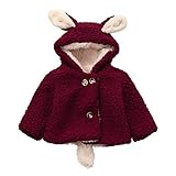 (プタス)Putars ベビー服 子供服 コート ムートンコート ダブルフェイス 冬服 女の子 三色 耳付き もこもこ 可愛い 秋 冬 運動服 旅行 記念日 プレゼント 12ヶ月-3歳