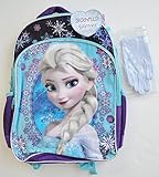 Disney Frozen Elsa Backpack with Bonus Gloves [並行輸入品]