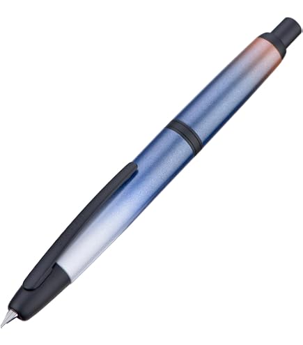 Amazon | (ジンハオ) Jinhao 10 格納式万年筆 - 細字ペン先、キャップ