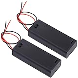 KAUMO 電池ボックス 単4電池×2 直列 3V 電池ケース ON/OFFスイッチ付き 電池ホルダー (2個)