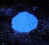 蓄光パウダー 蓄光粉末 高輝度 青 レジン 夜光パウダー 蓄光塗料 50g【耐水仕様】