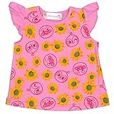 アスナロ（トップス 半袖tシャツ） アンパンマン Tシャツ フレンチスリーブ 女の子 ベビー プリント80 ピンク
