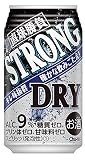 〔缶チューハイ〕 直球勝負 ストロングドライ ３５０缶 １ケース （１ケース２４本入）（３５０ｍｌ）【合同酒精】