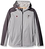 NFL Atlanta Falcons Boys Youth " Delta "フルZipジャケット、マゼンタピケヘザー、M ( 1012 )