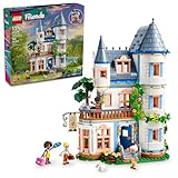 LEGO フレンズ キャッスル ベッド&ブレックファースト ホテル プレイセット 12歳以上のお子様向け ミニ人形4個付き 犬のおもちゃのフィギュアとアクセサリー 女の子、男の子、ティーン向けの城のおもちゃのギフトアイデア 42638