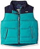 Osh Kosh Baby Boys' Infant Fleece Lined Vest Green 12M [並行輸入品]