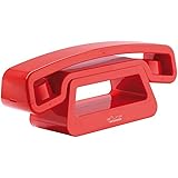 SwissVoice(スイスボイス) イーピュア シンプル コードレス電話機 コンパクト 子機増設可能 正規輸入品 日本語説明書付き レッド