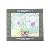 ウィーゴアミーゴ Weegoamigo フード付きタオル ミトン セット ベビー タオル Gift Hooded Towel & Mitt Toy Mermaid Waters