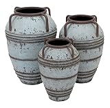 Plutus Brands Metal Vase with Exemplified Finesse, Set of 3 [並行輸入品]