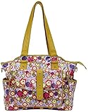 Bellotte Designer Tote Diaper Bag Flowers [並行輸入品]