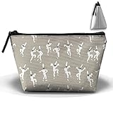 ストレージポータブルバッグコスメティックポーチDancing People大容量Make Up Purse Medicine台形Toiletry Bags