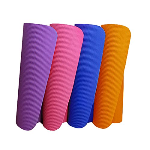 Milelonヨガマット 厚さ10mm トレーニングマット エクササイズマット